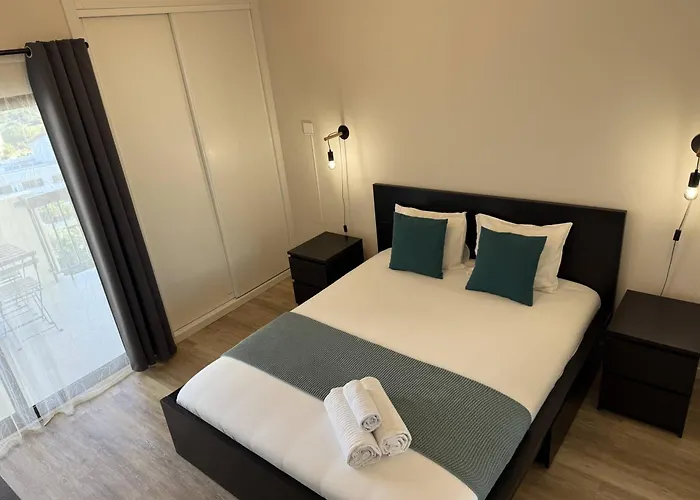 Go4portugal - Vilamagna - Luxe With Pool, Airco And Seaview Balcony 아파트 알부페이라