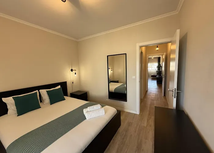 아파트 Go4portugal - Vilamagna - Luxe With Pool, Airco And Seaview Balcony 알부페이라