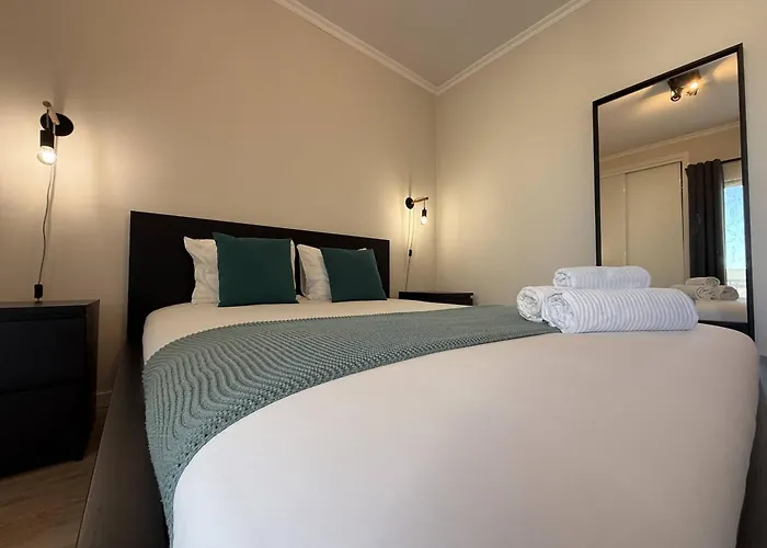 Go4portugal - Vilamagna - Luxe With Pool, Airco And Seaview Balcony 알부페이라